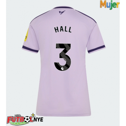 Camiseta Newcastle United Lewis Hall #3 Tercera Equipación para mujer 2026-27 manga corta